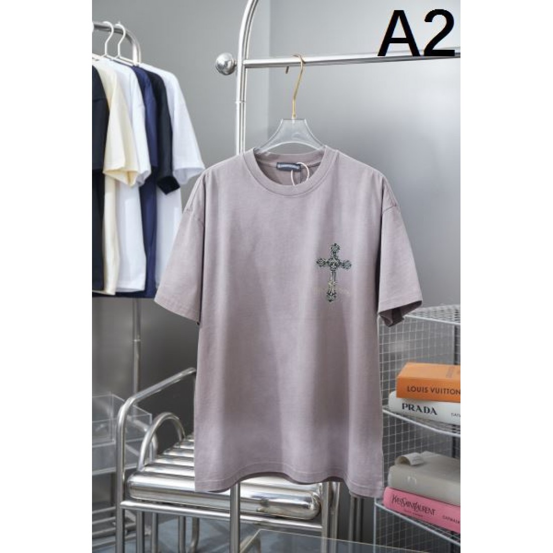 2025SS 半袖Tシャツ CHROME HEARTS クロムハーツ コピー お洒落さん必携 - 画像 (3)
