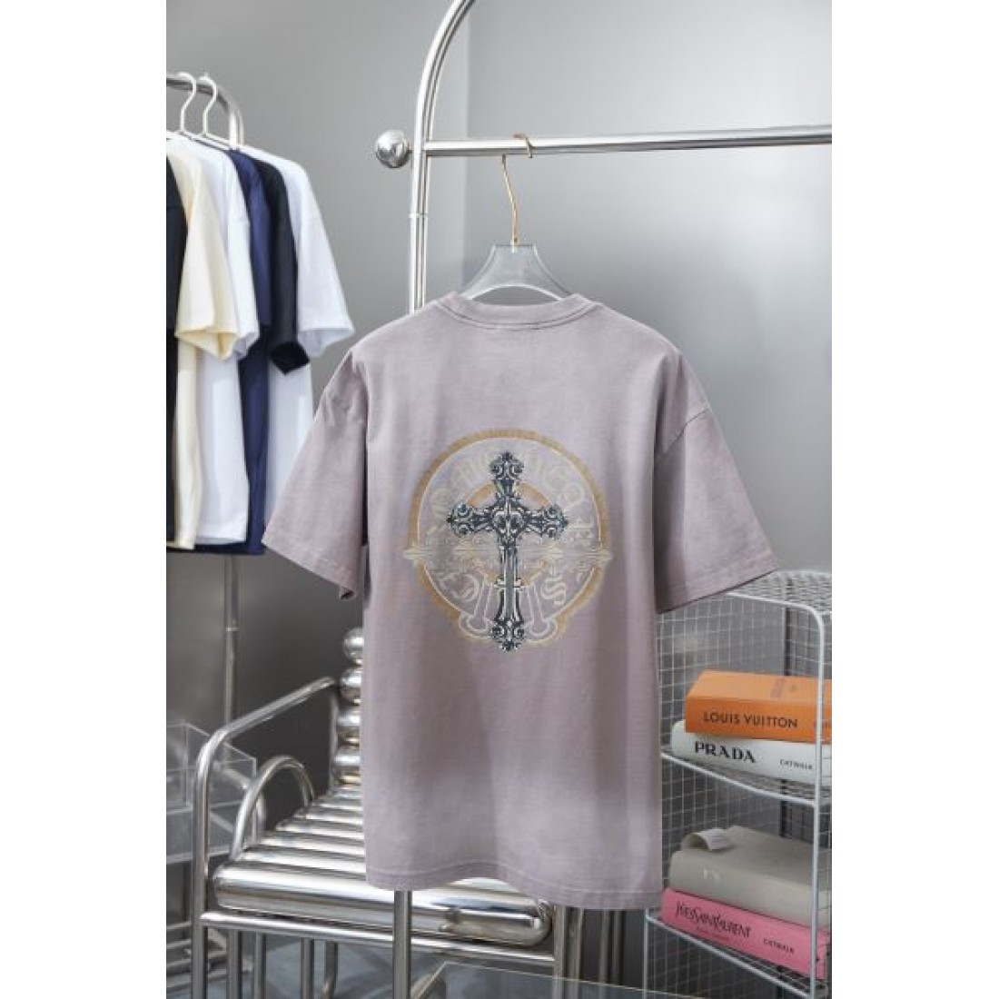 2025SS 半袖Tシャツ CHROME HEARTS クロムハーツ コピー お洒落さん必携 - 画像 (4)
