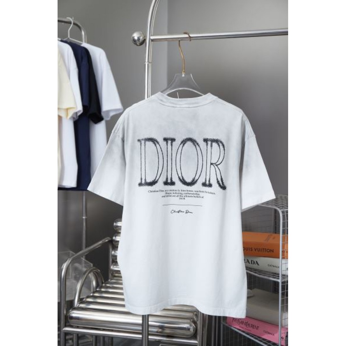 2025SS 半袖Tシャツ DIOR ディオール コピー 大人可愛い - 画像 (5)