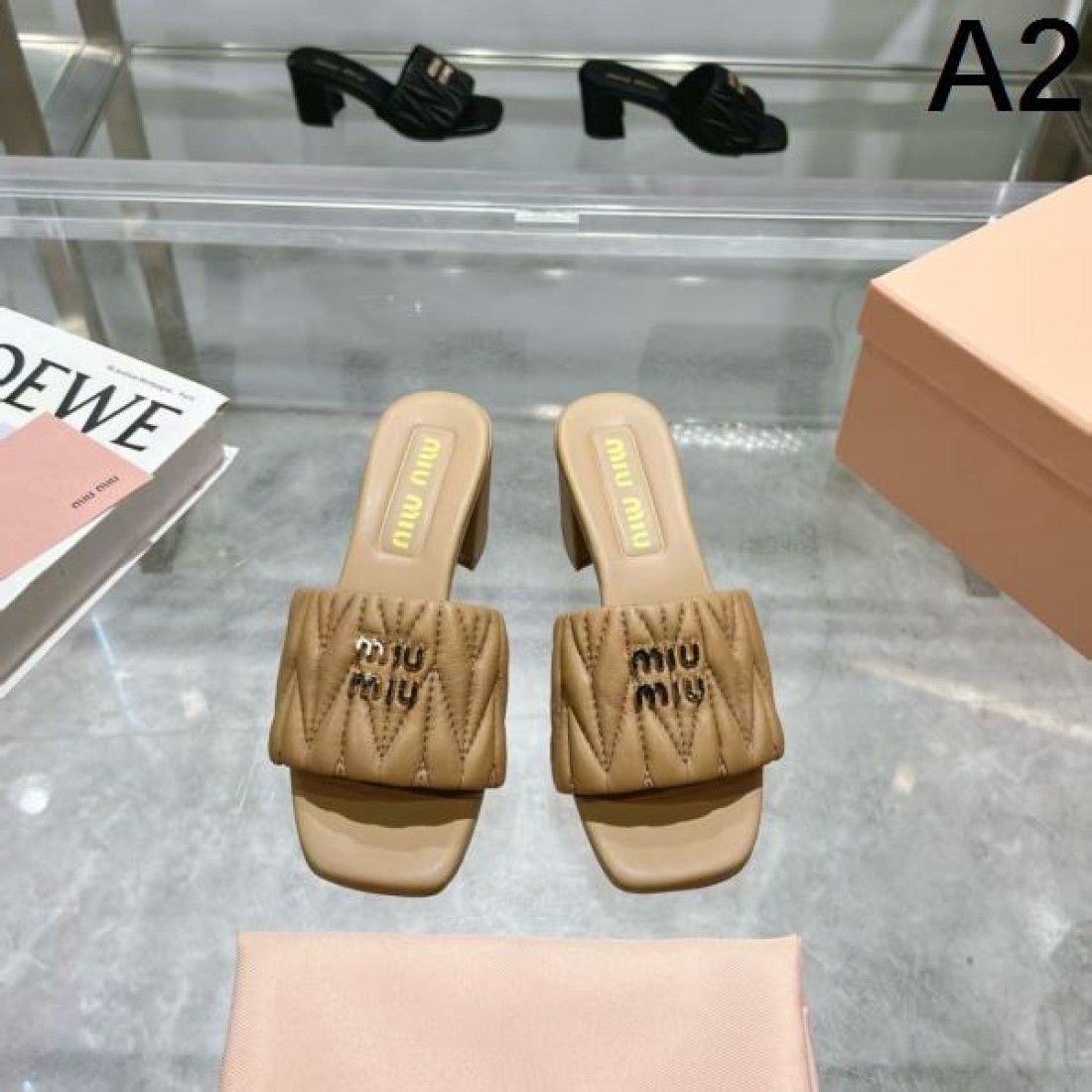 2025SS レディースサンダル MIU MIU ミュウミュウ コピー 最新トレンド - 画像 (3)