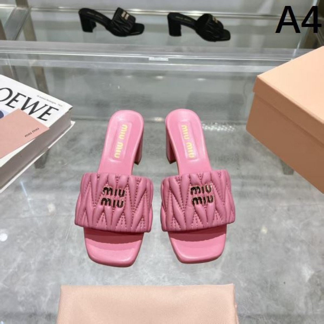 2025SS レディースサンダル MIU MIU ミュウミュウ コピー 最新トレンド - 画像 (5)