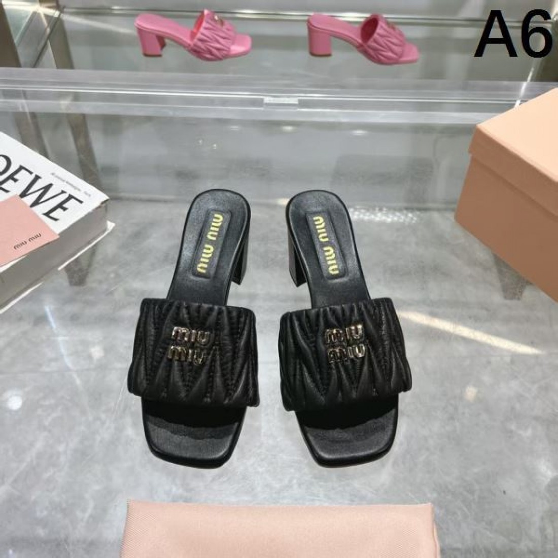 2025SS レディースサンダル MIU MIU ミュウミュウ コピー 最新トレンド - 画像 (7)