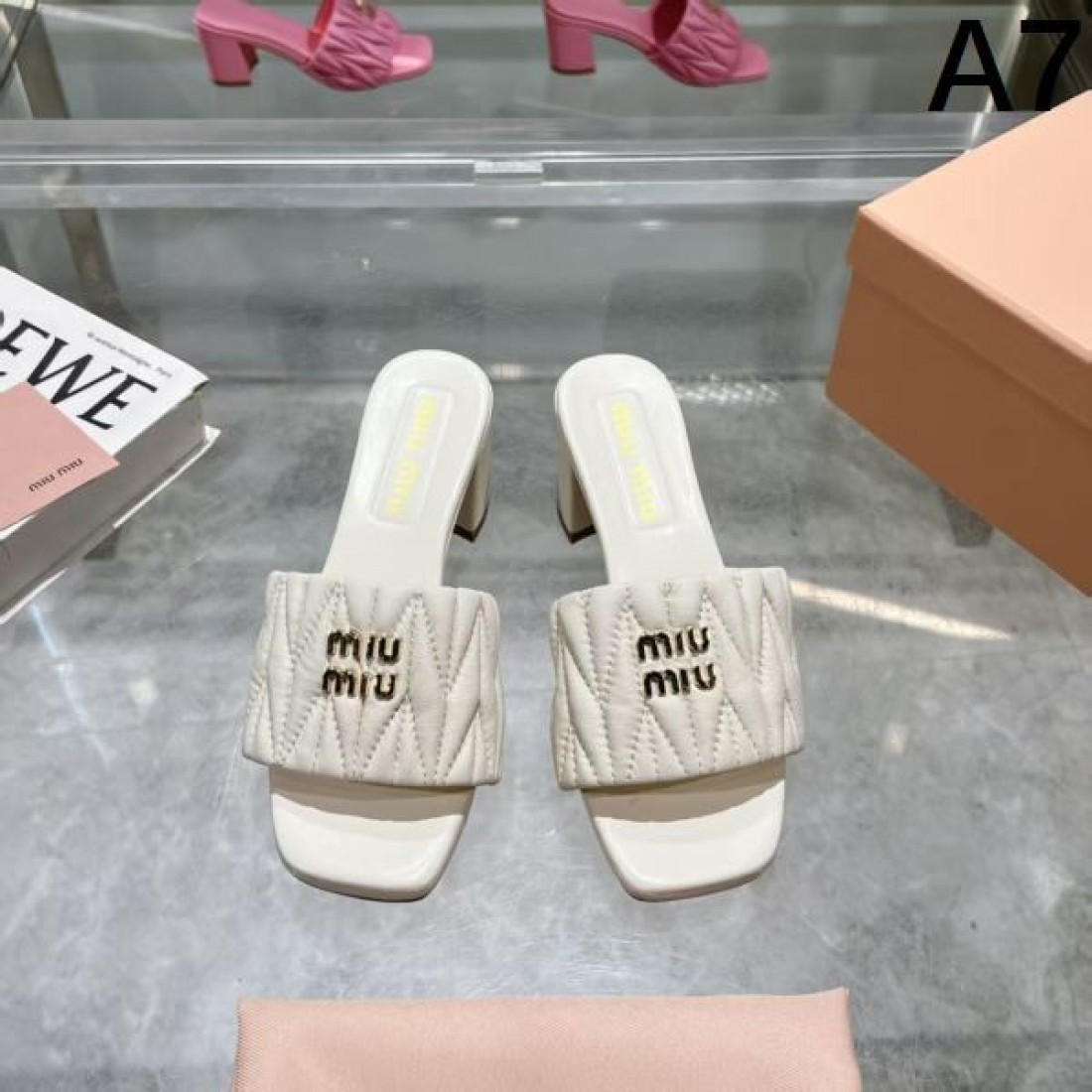 2025SS レディースサンダル MIU MIU ミュウミュウ コピー 最新トレンド - 画像 (8)