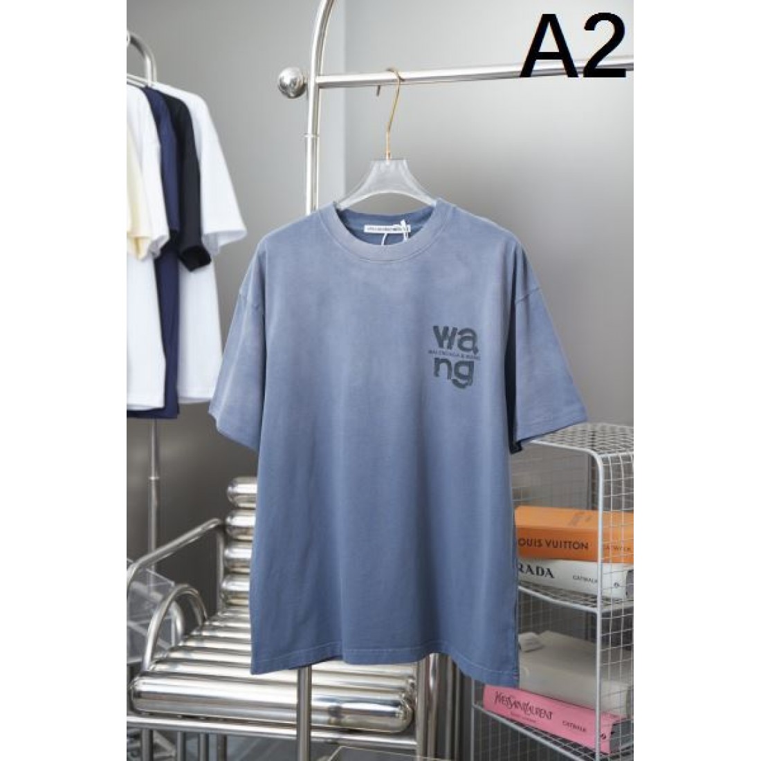 2025SS 半袖Tシャツ ALEXANDER WANG アレキサンダーワン コピー 人気セール100%新品 - 画像 (3)