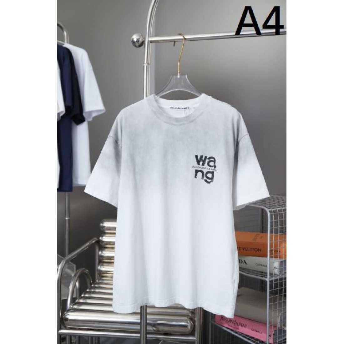 2025SS 半袖Tシャツ ALEXANDER WANG アレキサンダーワン コピー 人気セール100%新品 - 画像 (5)