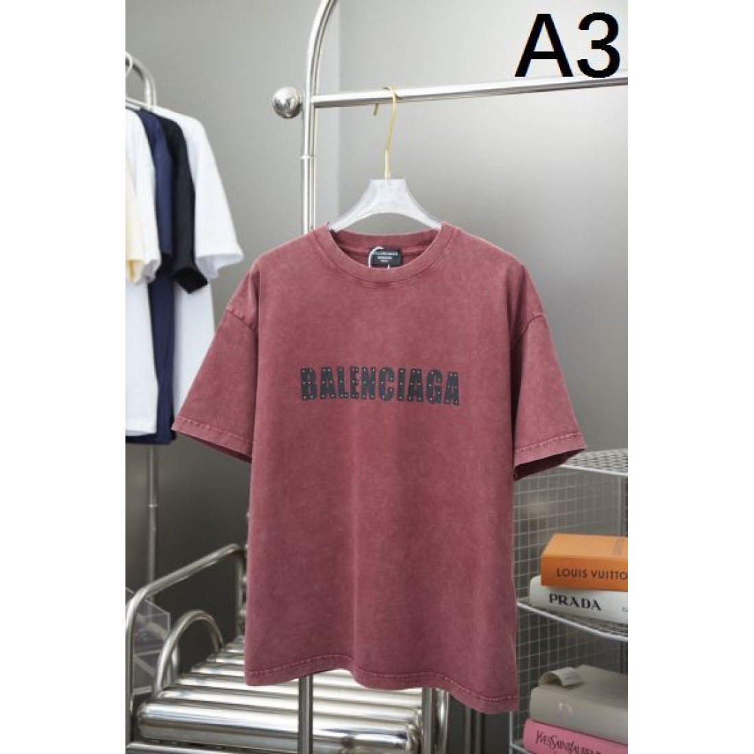 2025SS 半袖Tシャツ BALENCIAGA バレンシアガ コピー 人気セール100%新品 - 画像 (4)