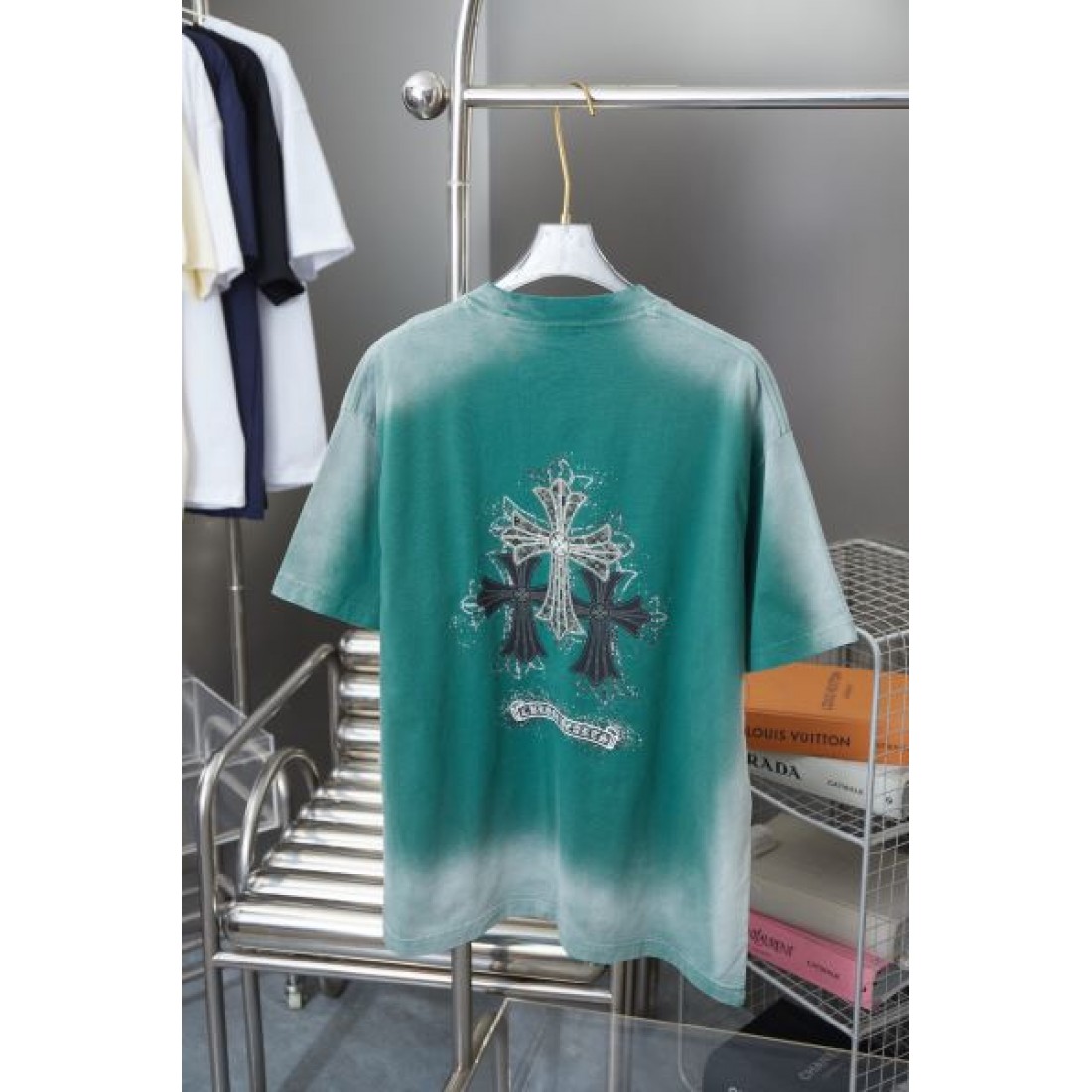 2025SS 半袖Tシャツ CHROME HEARTS クロムハーツ コピー 人気セール100%新品 - 画像 (5)
