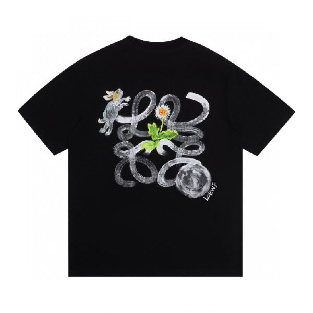 2025SS 半袖Tシャツ LOEWE ロエベ コピー ファッション好き必見 - 画像 (4)