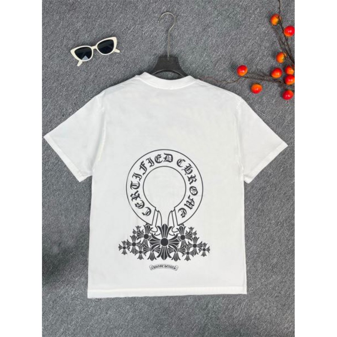 2025SS 半袖Tシャツ CHROME HEARTS クロムハーツ コピー 上質な素材感 - 画像 (3)