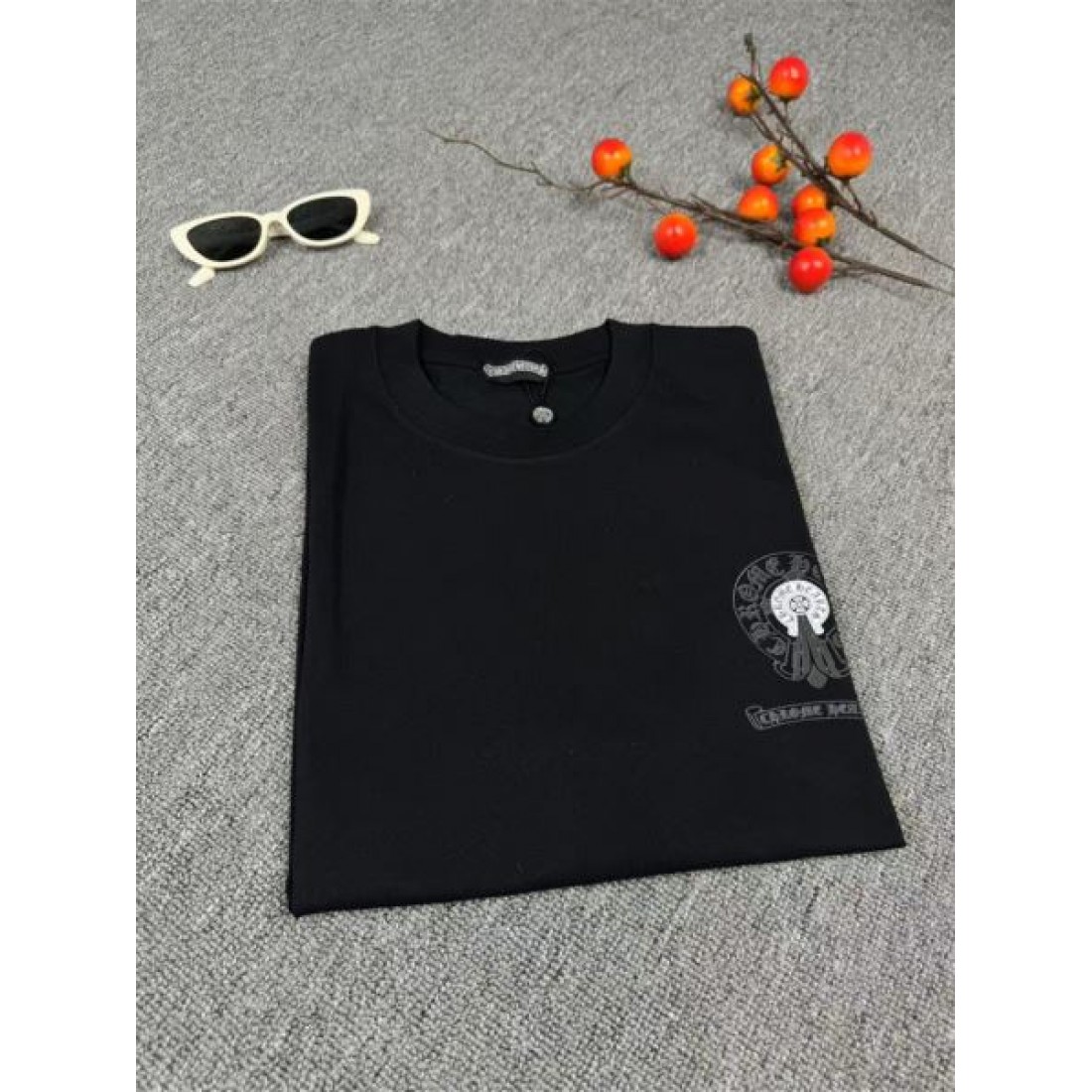2025SS 半袖Tシャツ CHROME HEARTS クロムハーツ コピー エレガントな雰囲気 - 画像 (4)
