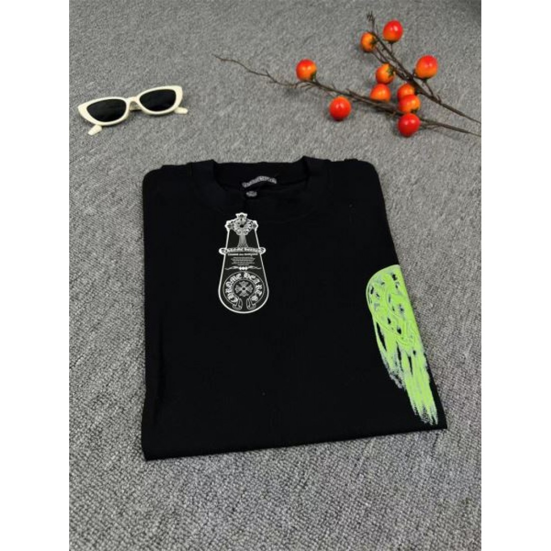 2025SS 半袖Tシャツ CHROME HEARTS クロムハーツ コピー 海外セレブ風コーデ - 画像 (4)
