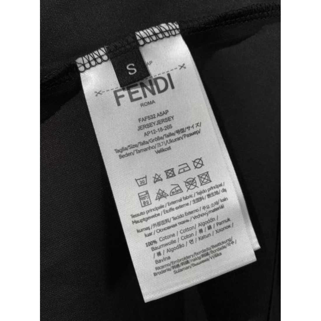 2025SS 半袖Tシャツ FENDI フェンデイ コピー リラックス感のある - 画像 (9)