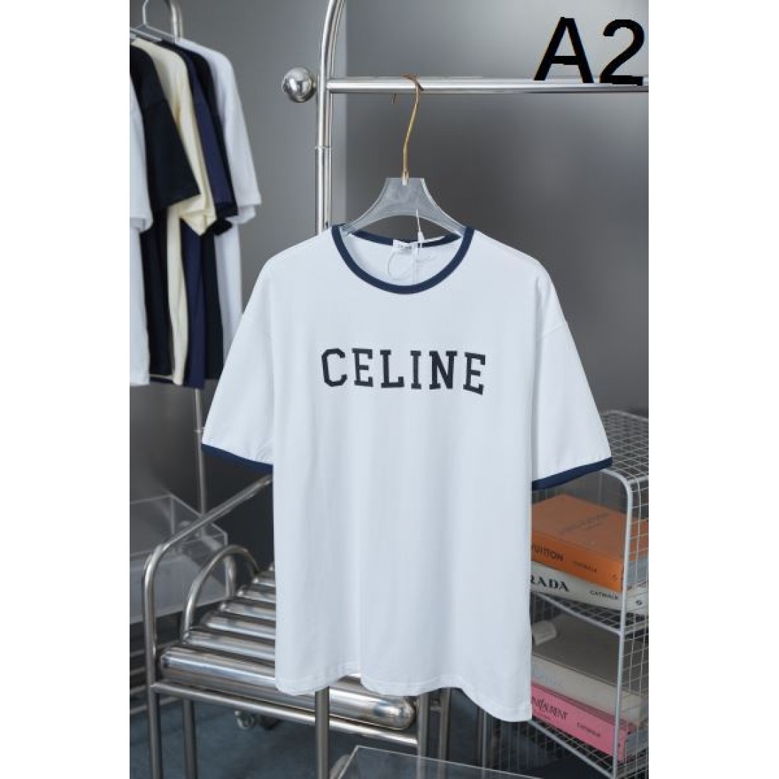 2025SS 半袖Tシャツ CELINE セリーヌ コピー 迷わずゲット - 画像 (3)