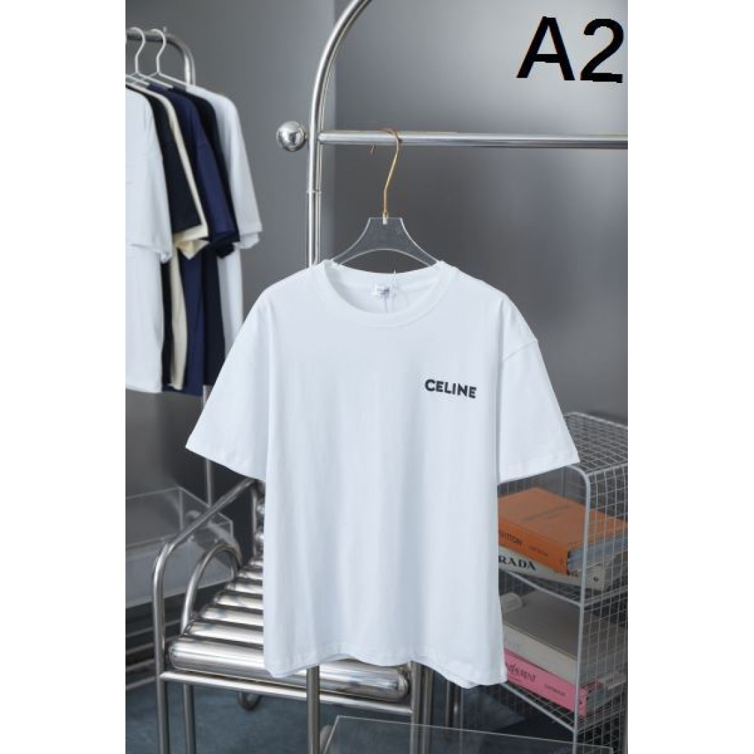 2025SS 半袖Tシャツ CELINE セリーヌ コピー 旬コーデに最適 - 画像 (3)