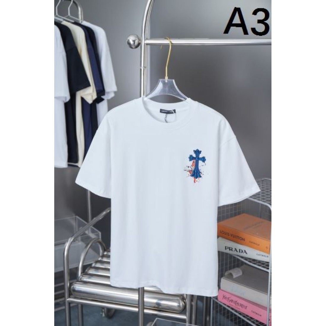 2025SS 半袖Tシャツ CHROME HEARTS クロムハーツ コピー 早い者勝ち - 画像 (4)