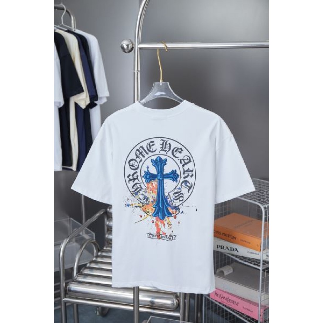 2025SS 半袖Tシャツ CHROME HEARTS クロムハーツ コピー 早い者勝ち - 画像 (5)