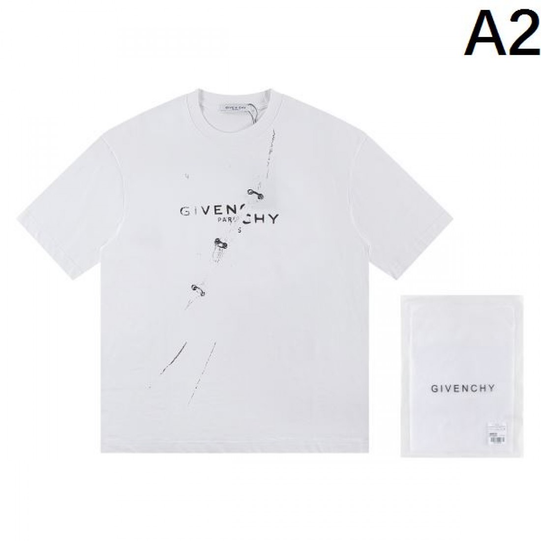 2025FW 半袖Tシャツ GIVENCHY ジバンシィ コピー 個性派アイテム - 画像 (3)