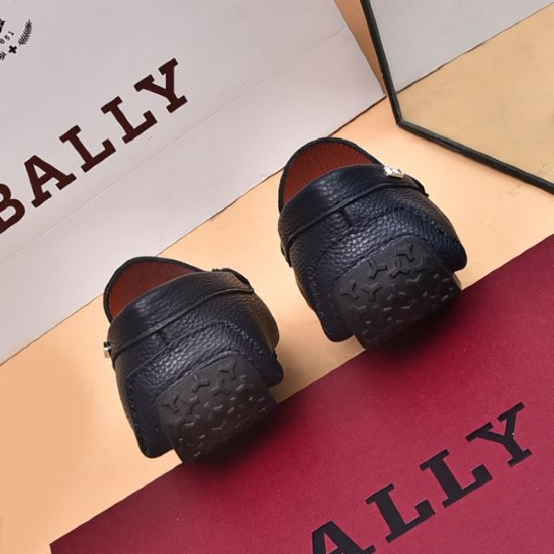BALLY バリー すっきりしたシルエット 2024SS メンズ用 ビジネスシューズ - 画像 (9)