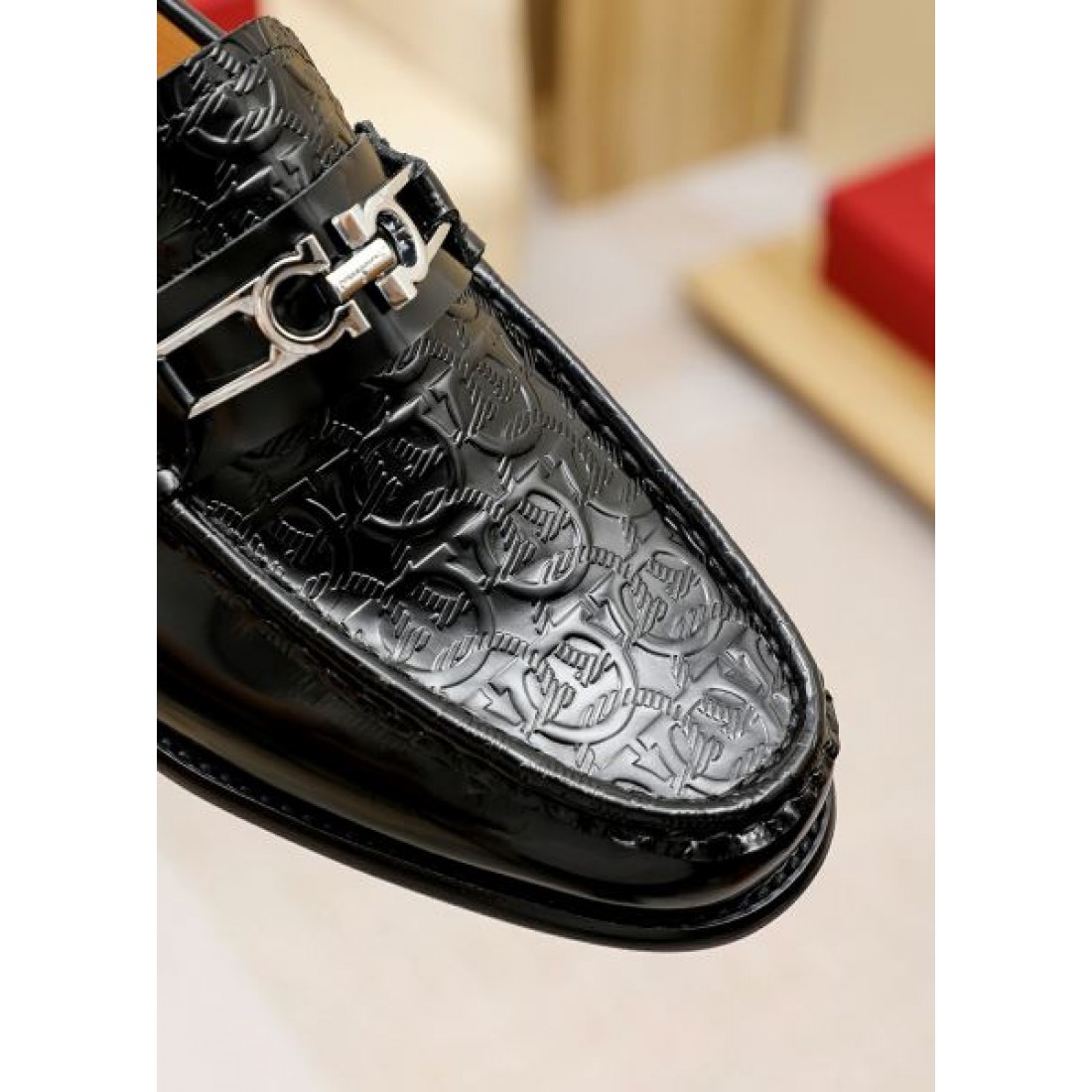 FERRAGAMO サルヴァトーレ フェラガモ ご好評につき 2024SS メンズ用 ビジネスシューズ - 画像 (7)