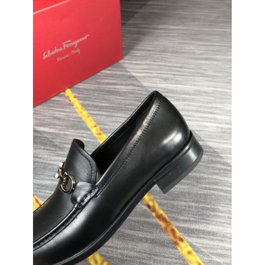 2024FW メンズ用 ビジネスシューズ FERRAGAMO サルヴァトーレ フェラガモ 最安値人気品 - 画像 (8)