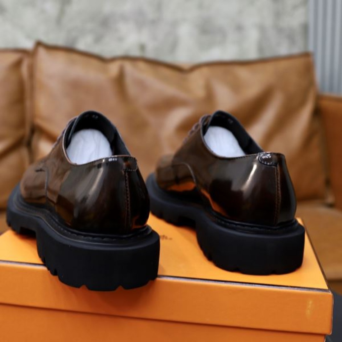 HERMES エルメス 完売大人気アイテム 2024SS メンズ用 ビジネスシューズ - 画像 (9)