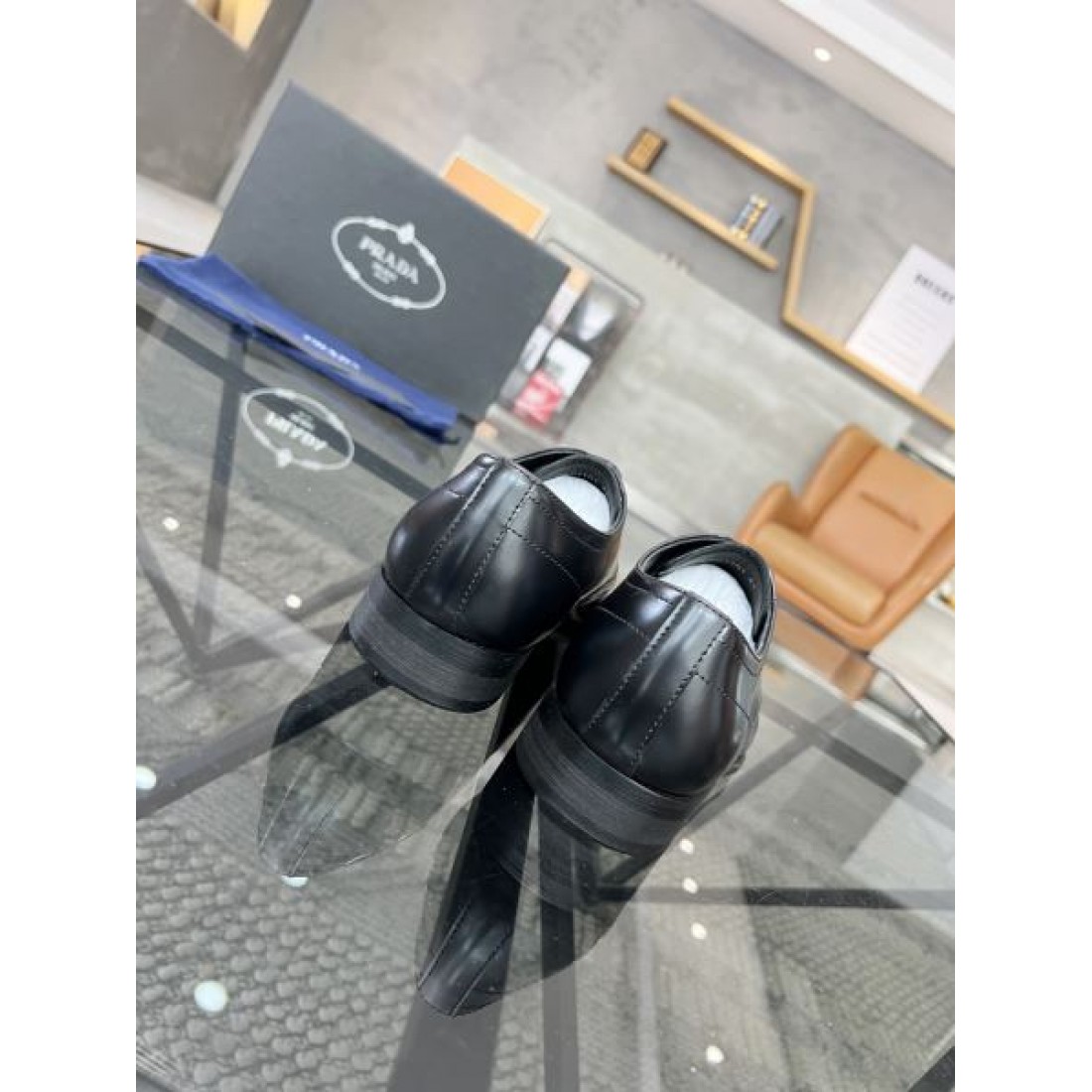 2024FW メンズ用 ビジネスシューズ PRADA プラダ 今年の秋冬先行販売新作 - 画像 (9)