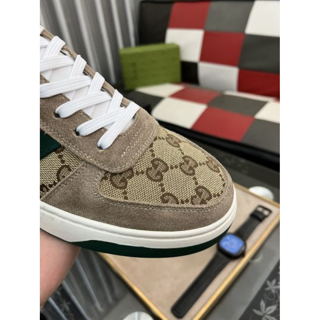 GUCCI グッチ 今季買い逃した人必見! 2024SS メンズ用 カジュアルシューズ - 画像 (7)