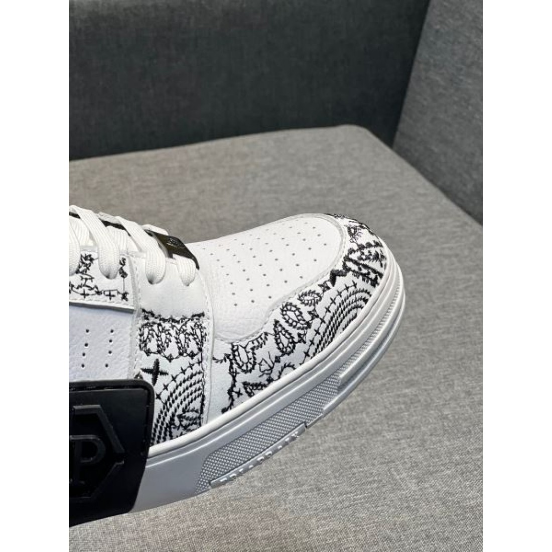 PHILIPP PLEIN フィリッププレイン 最旬アイテム 2024SS メンズ用 カジュアルシューズ - 画像 (7)