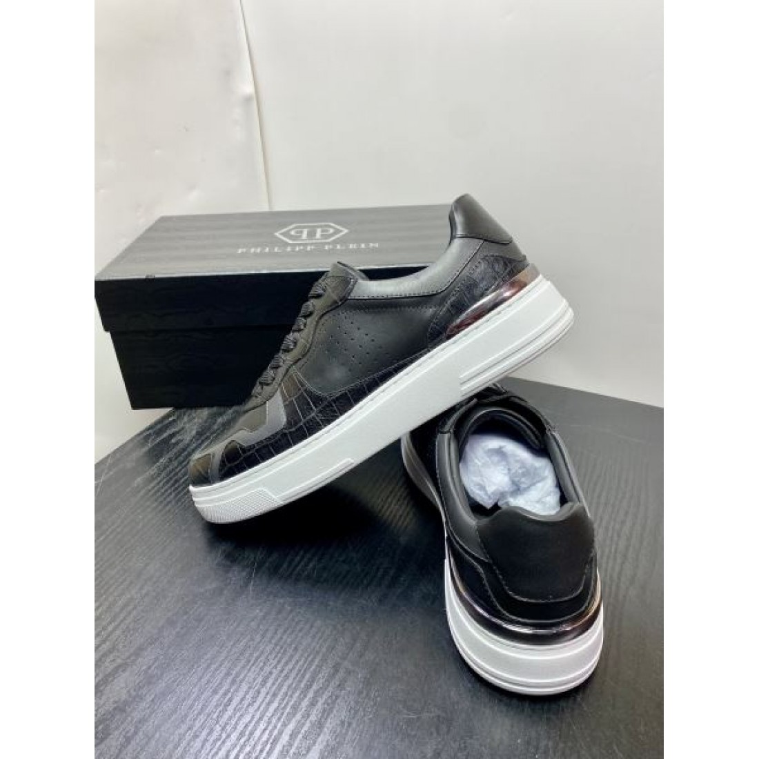 PHILIPP PLEIN フィリッププレイン 人気アイテム 2024SS メンズ用 カジュアルシューズ - 画像 (7)