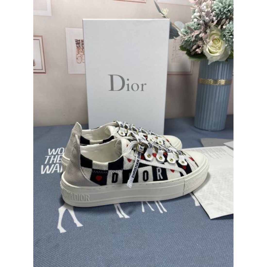 DIOR ディオール 2024FW レディース用 カジュアルシューズ 今年らしく魅力的アップ - 画像 (7)