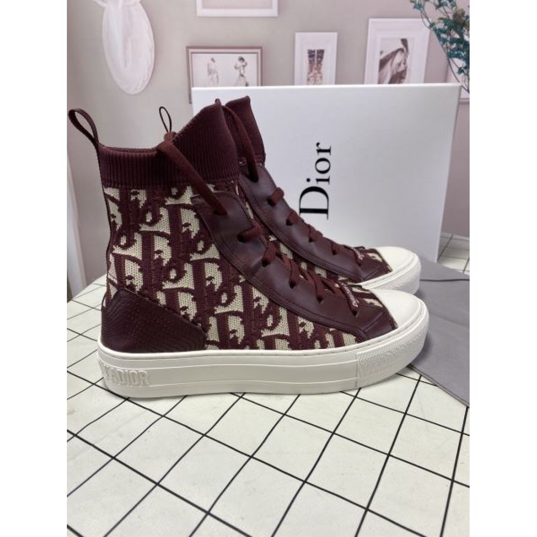 DIOR ディオール 2024FW レディース用 カジュアルシューズ 今期新作人気の美ライン - 画像 (7)