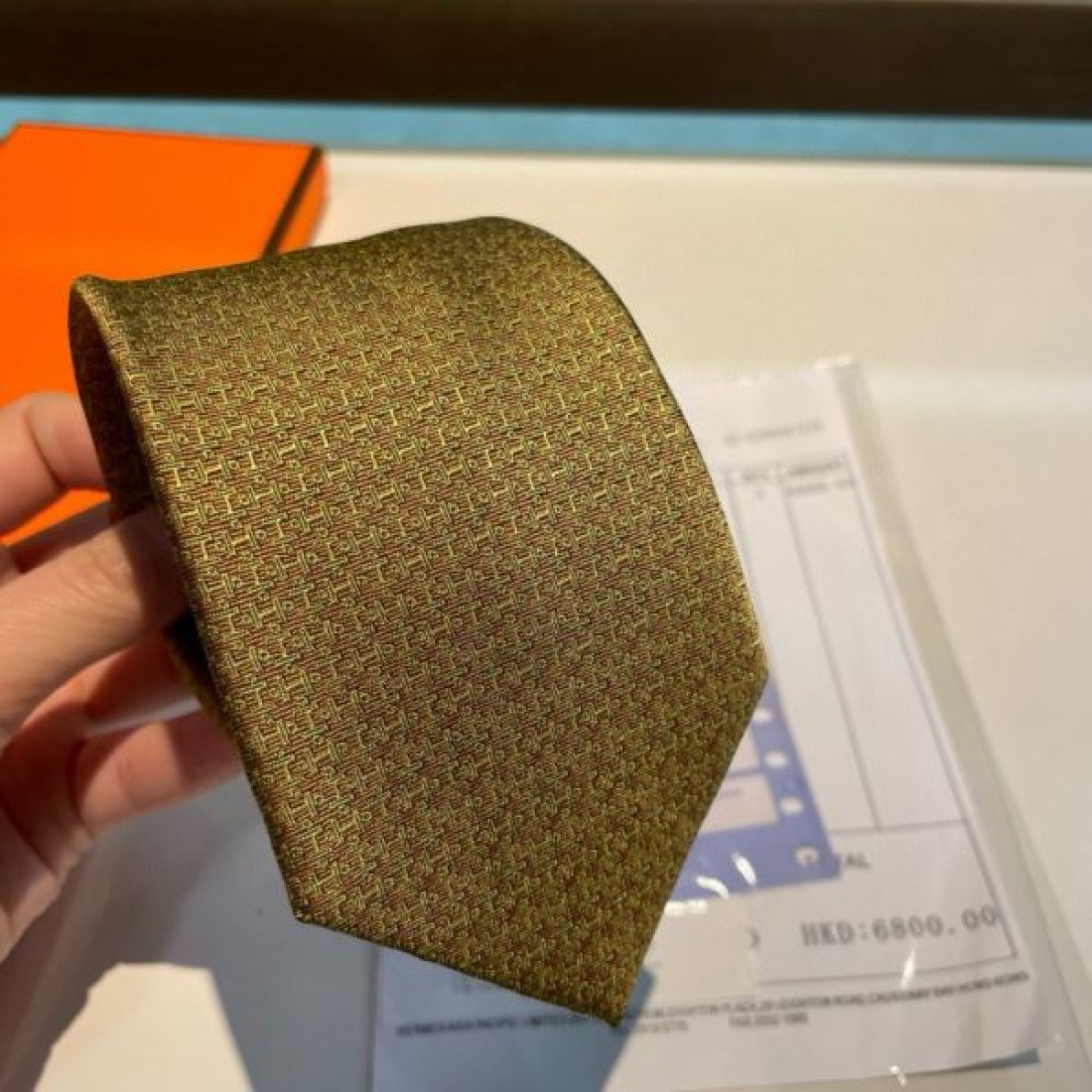 2024SS 今シーズン新作！大人もOK！ HERMES エルメス ネクタイ - 画像 (8)
