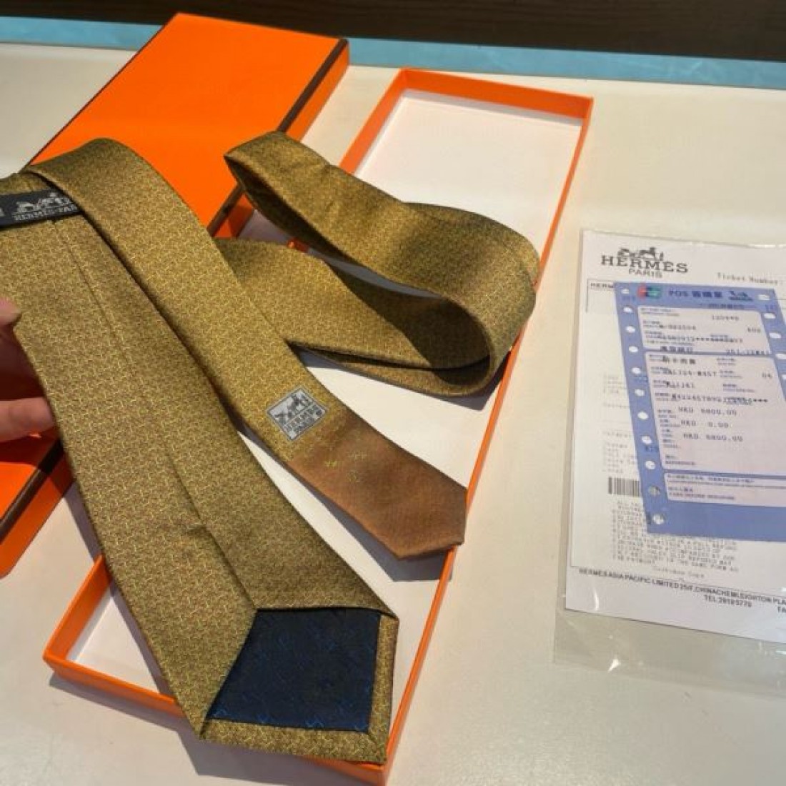 2024SS 今シーズン新作！大人もOK！ HERMES エルメス ネクタイ - 画像 (10)