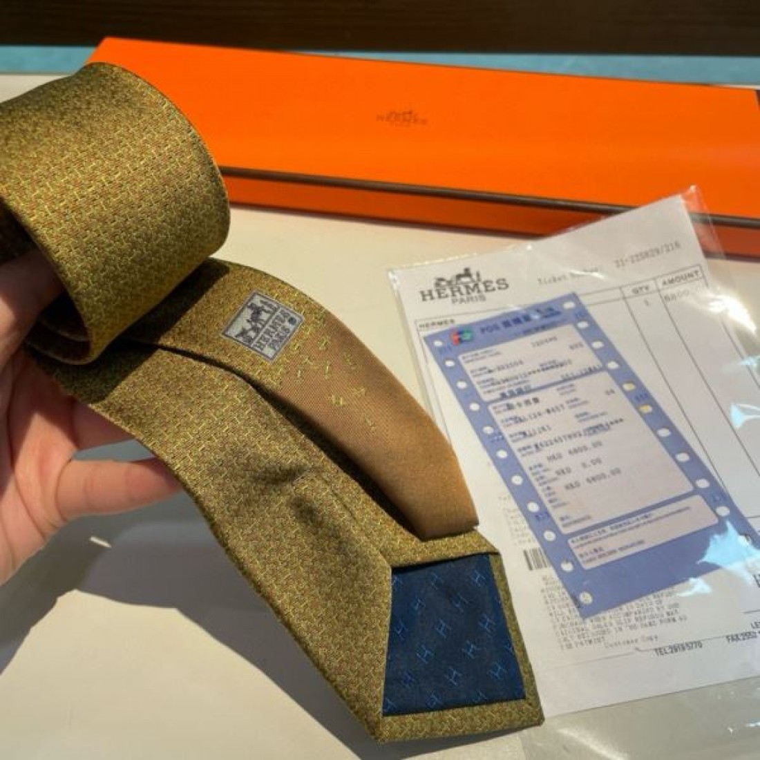 2024SS 今シーズン新作！大人もOK！ HERMES エルメス ネクタイ - 画像 (11)