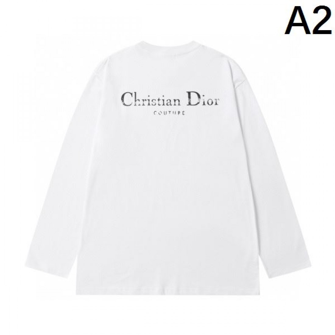 2024FW DIOR ディオール ストリートに溢れるウェア 長袖Tシャツ - 画像 (3)