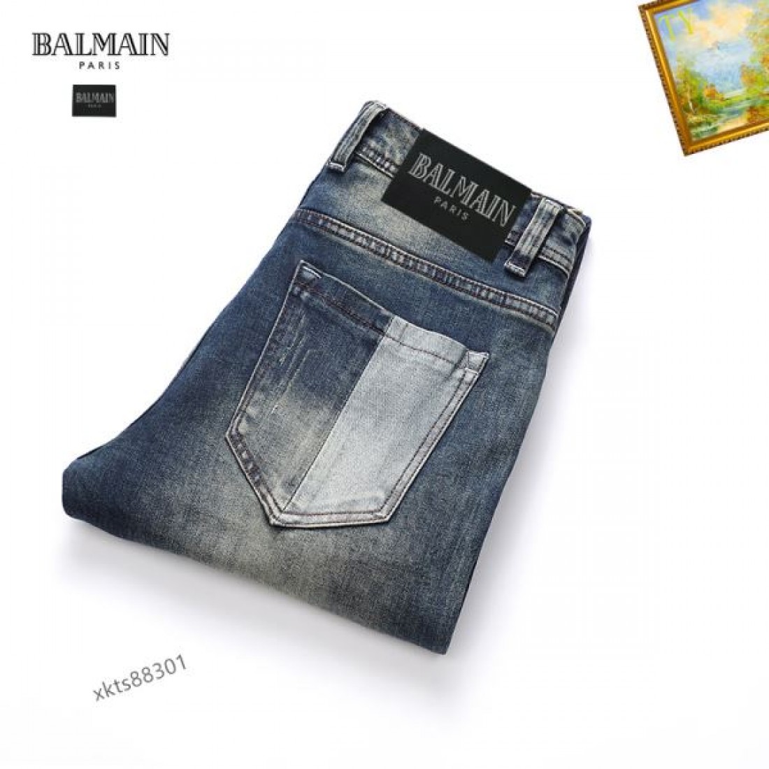 2024SS 顧客セール大特価早い者勝ち BALMAIN バルマン ジーパン - 画像 (7)