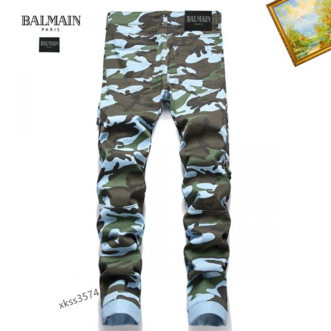 2024SS 海外でも若者たちに大人気な BALMAIN バルマン ジーパン - 画像 (3)