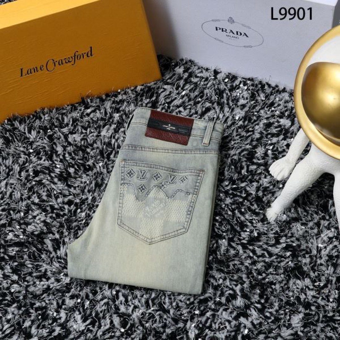 2024SS もうすぐ日本上陸 LOUIS VUITTON ルイヴィトン ジーパン - 画像 (10)