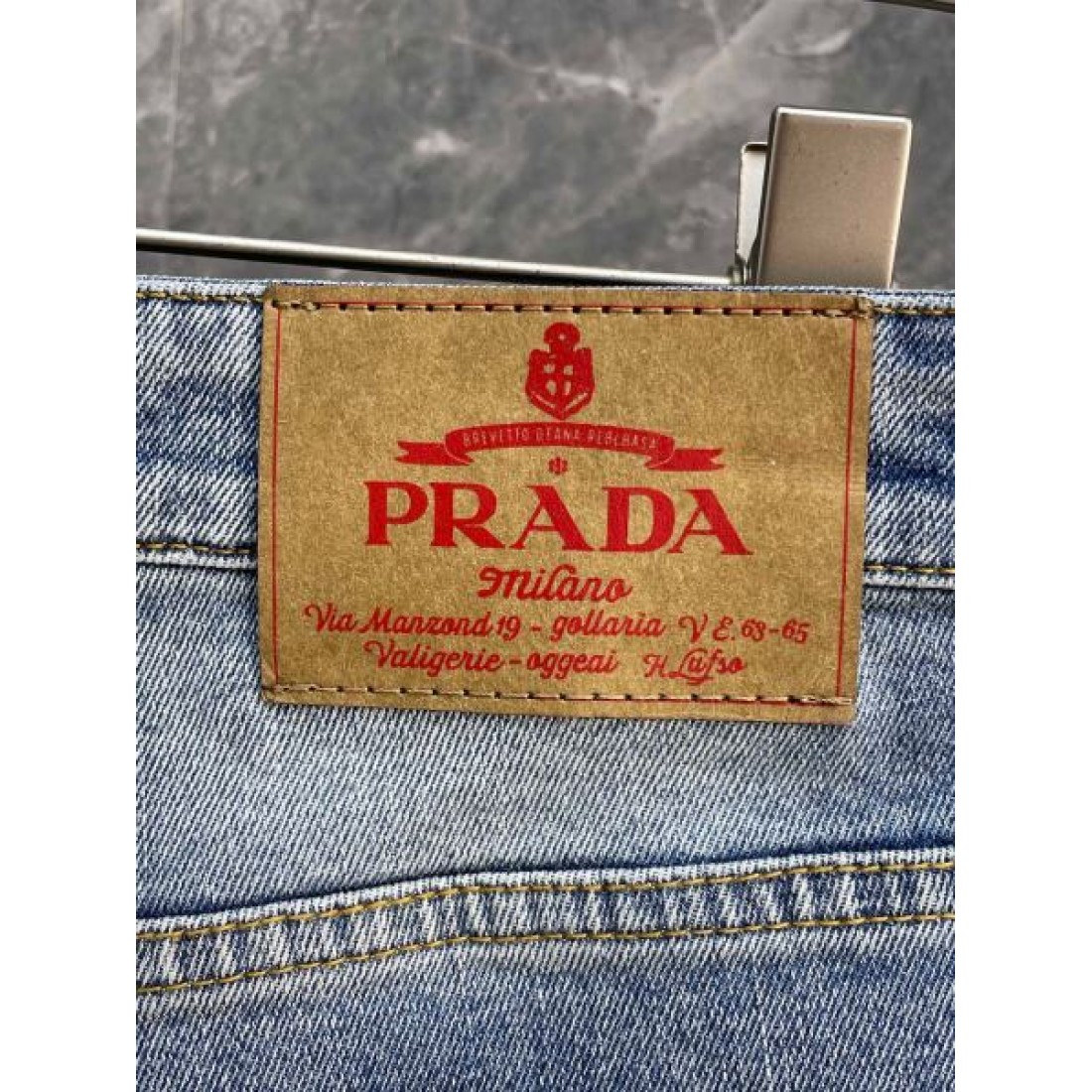 2024SS 特に話題なの上品　即完売 PRADA プラダ ジーパン - 画像 (10)
