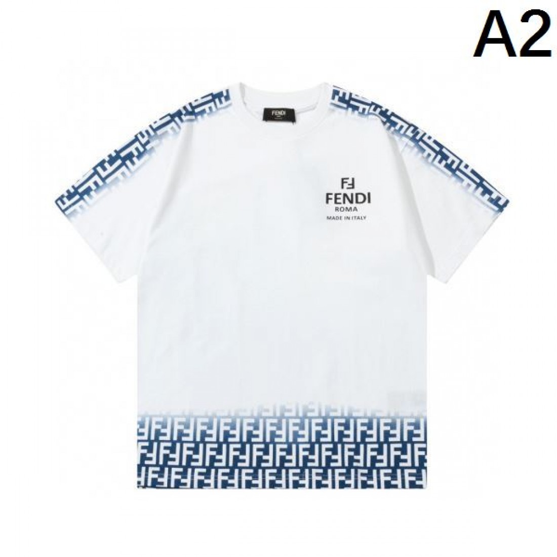 2024SS 好感度が高いアイテム FENDI フェンデイ メンズ用 半袖Tシャツ - 画像 (3)