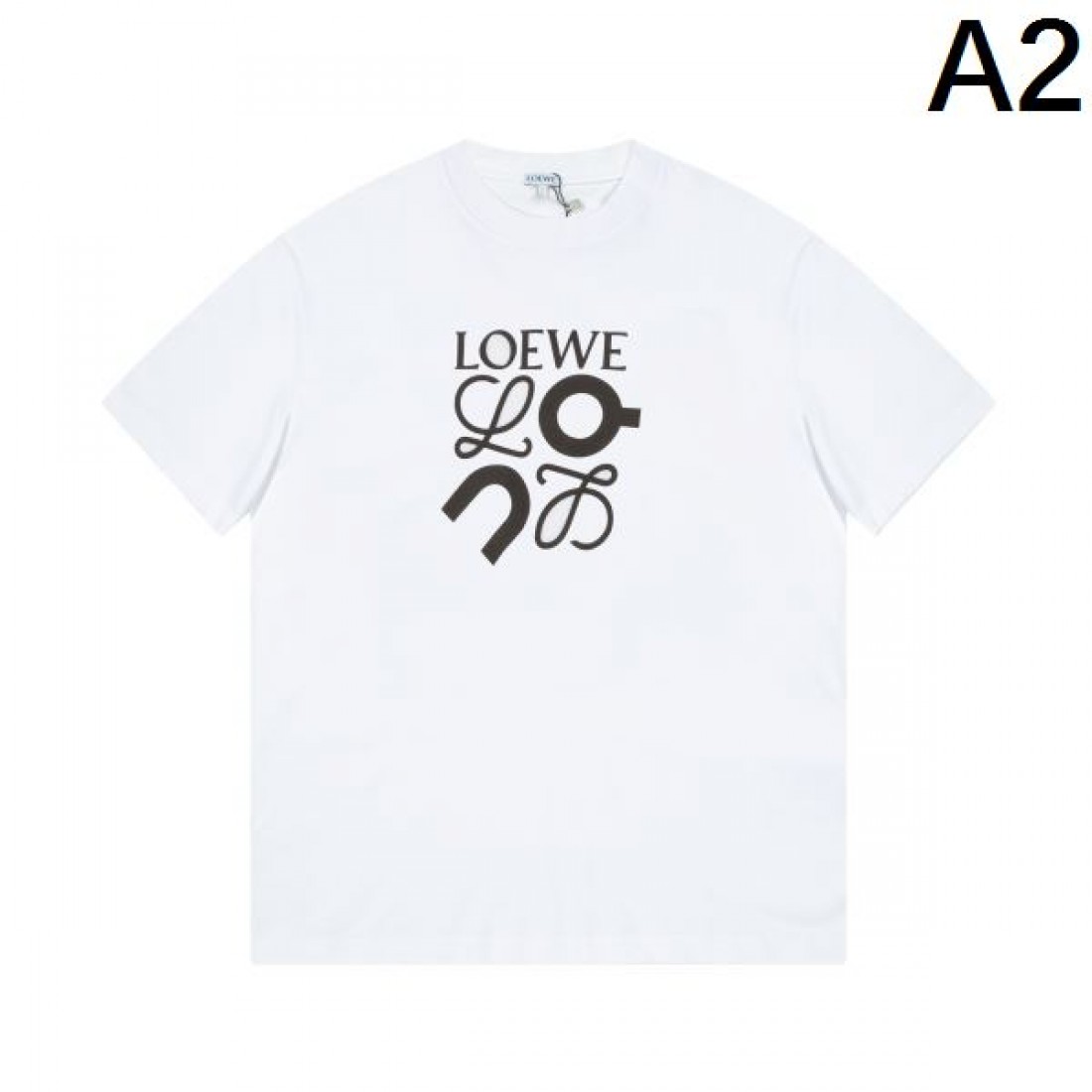 2024SS 一目瞭然人気ブランド LOEWE ロエベ メンズ用 半袖Tシャツ - 画像 (3)