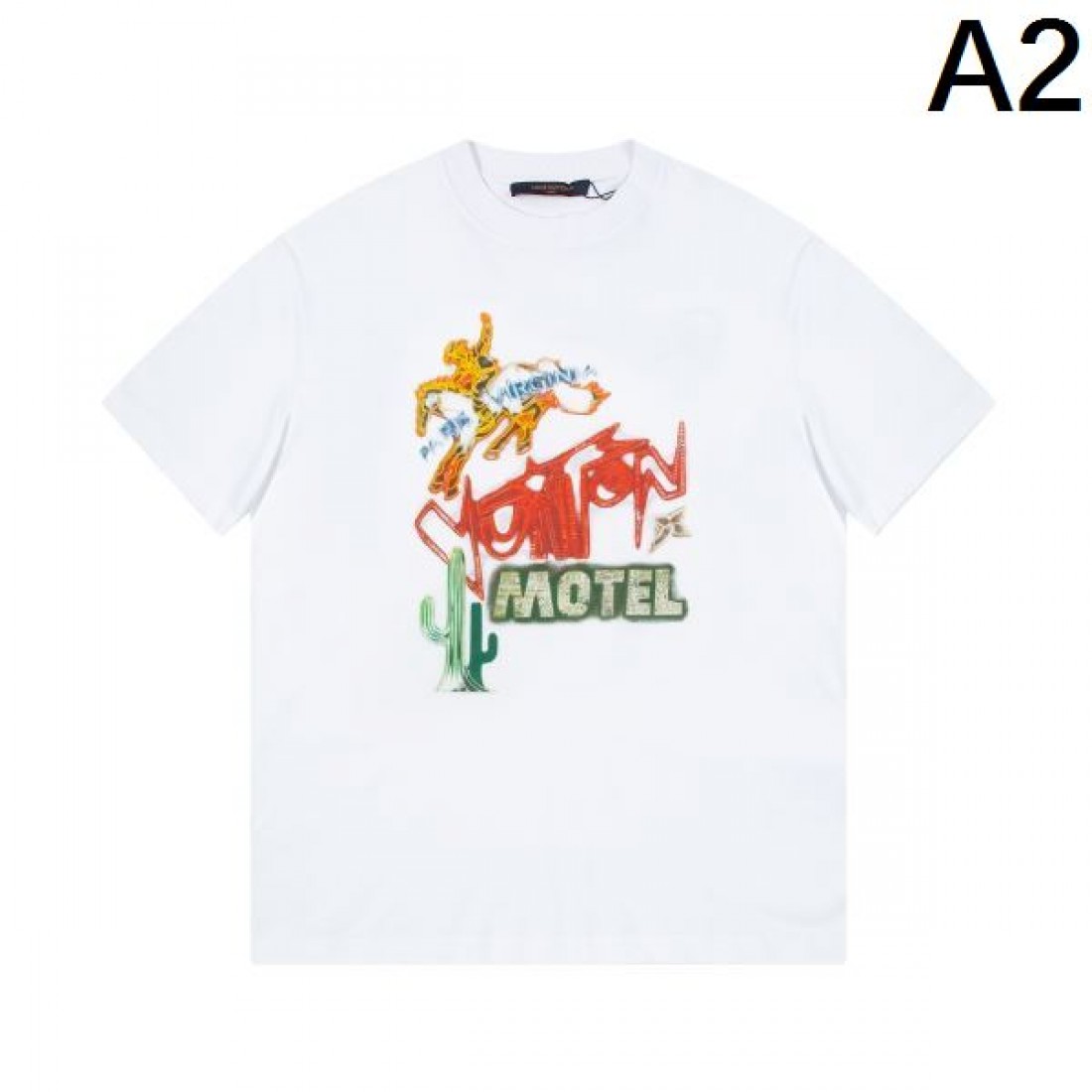 2024SS お手頃!オシャレ LOUIS VUITTON ルイヴィトン メンズ用 半袖Tシャツ - 画像 (3)