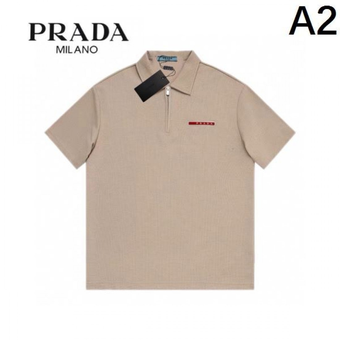 2024SS お洒落度が一段アップする PRADA プラダ 半袖Tシャツ - 画像 (3)