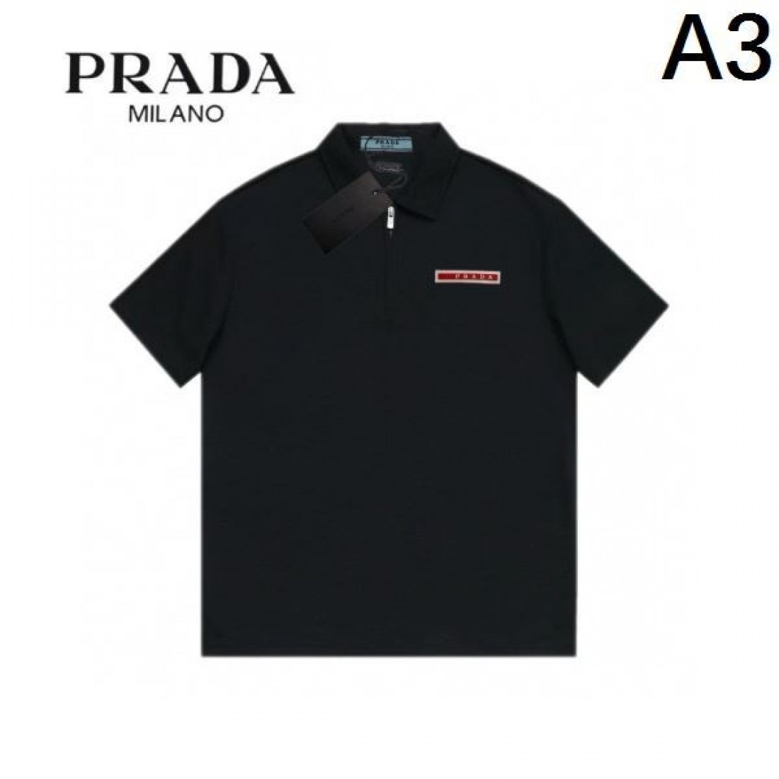 2024SS お洒落度が一段アップする PRADA プラダ 半袖Tシャツ - 画像 (4)