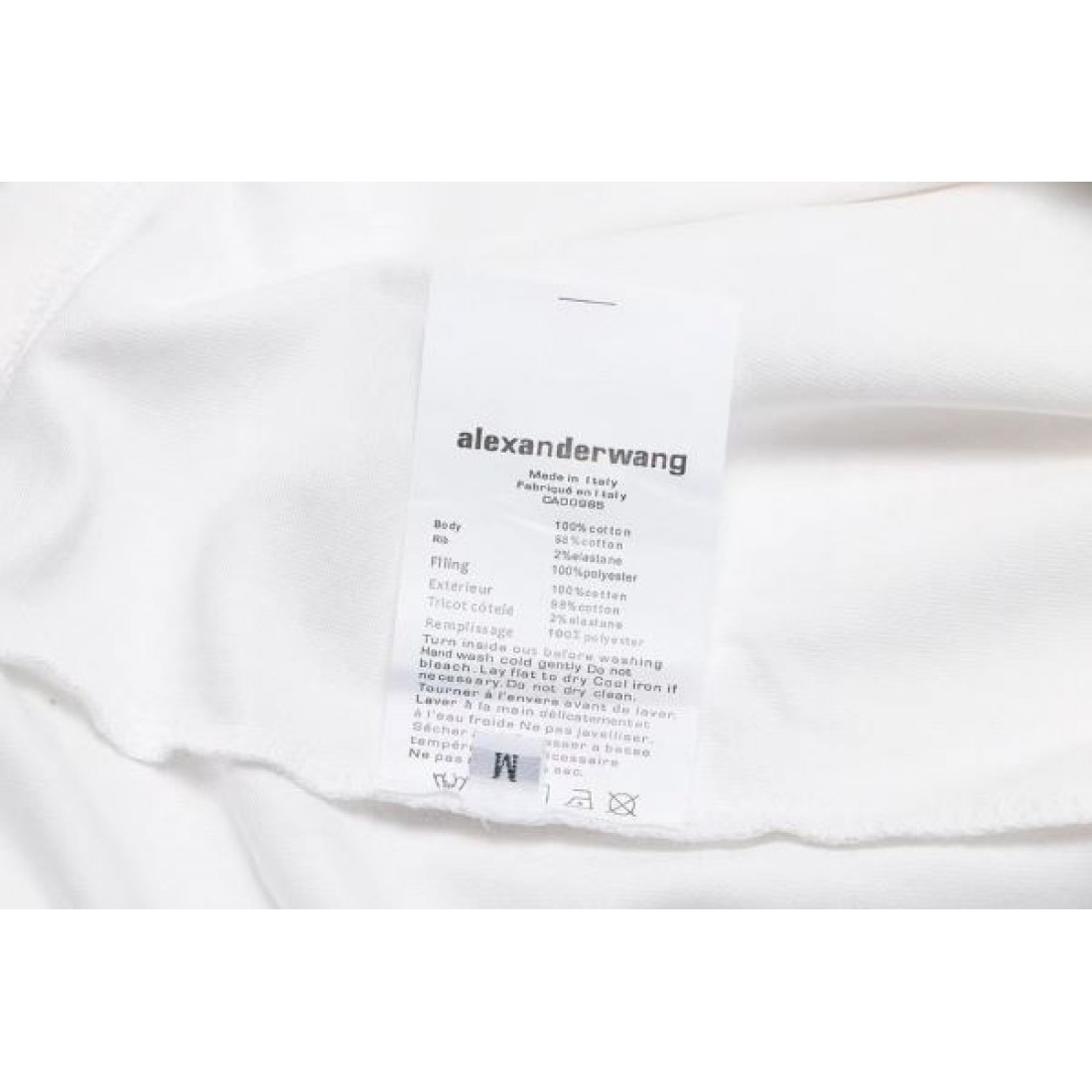 2024SS 定番人気最新作 ALEXANDER WANG アレキサンダーワン 半袖Tシャツ - 画像 (10)
