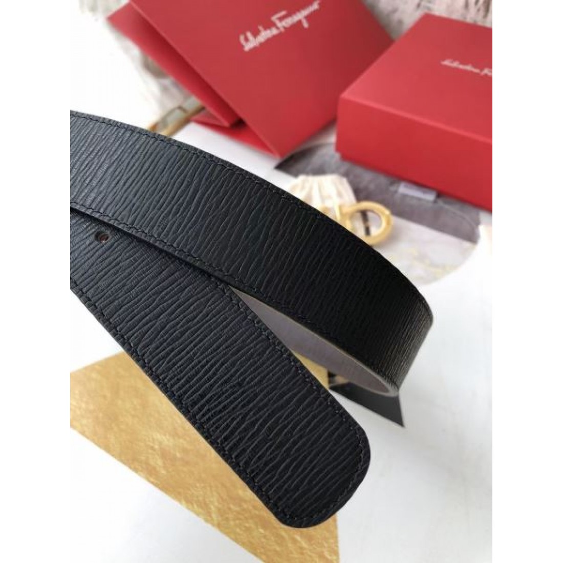FERRAGAMO サルヴァトーレ フェラガモ 限定デザイン 2024SS ベルト - 画像 (8)