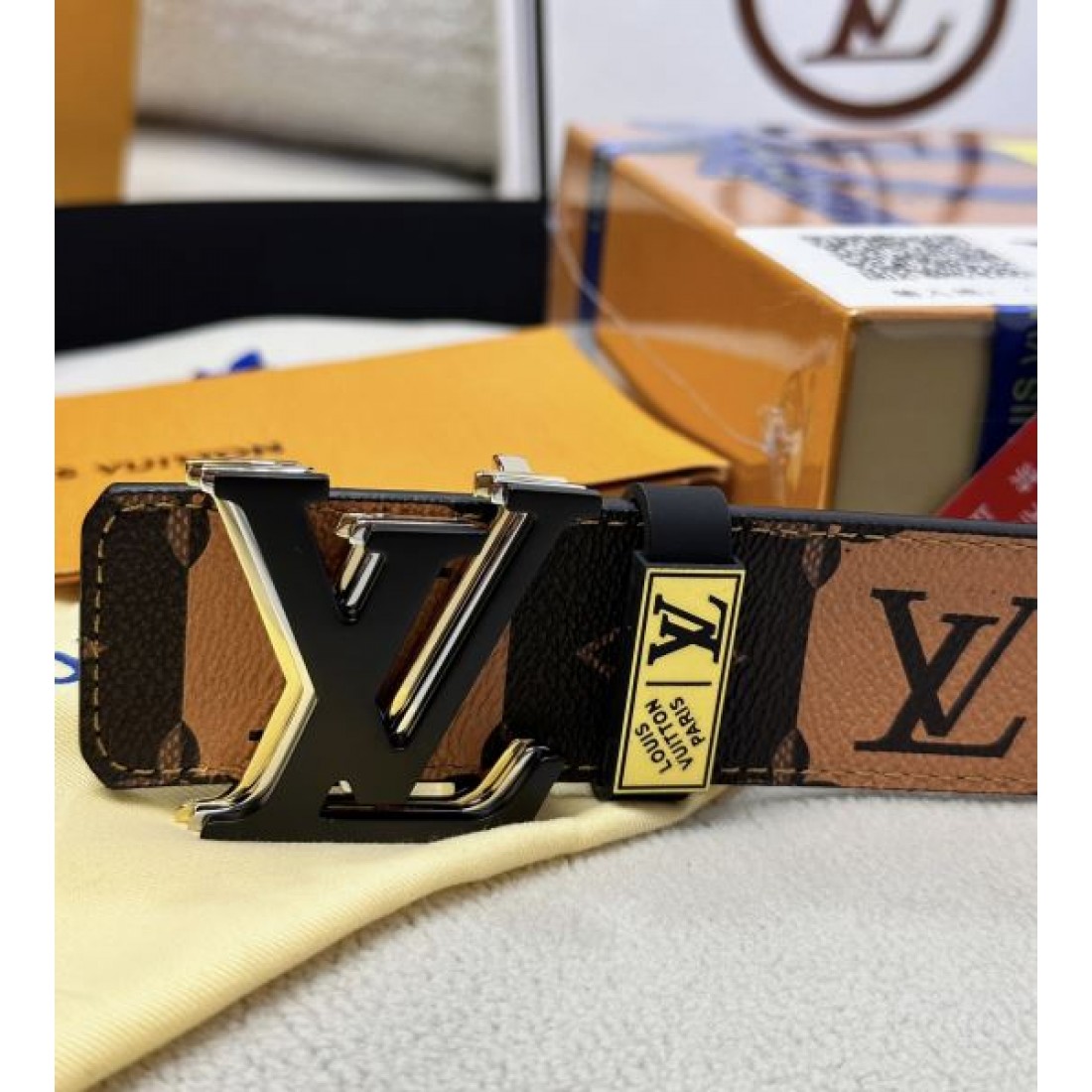 2024FW LOUIS VUITTON ルイヴィトン 新作限定版プリント ベルト - 画像 (9)