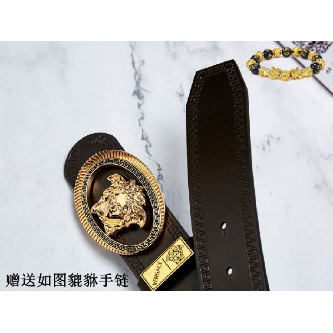 2024FW VERSACE ヴェルサーチェ 秋冬新作完売雑誌掲載 ベルト - 画像 (9)
