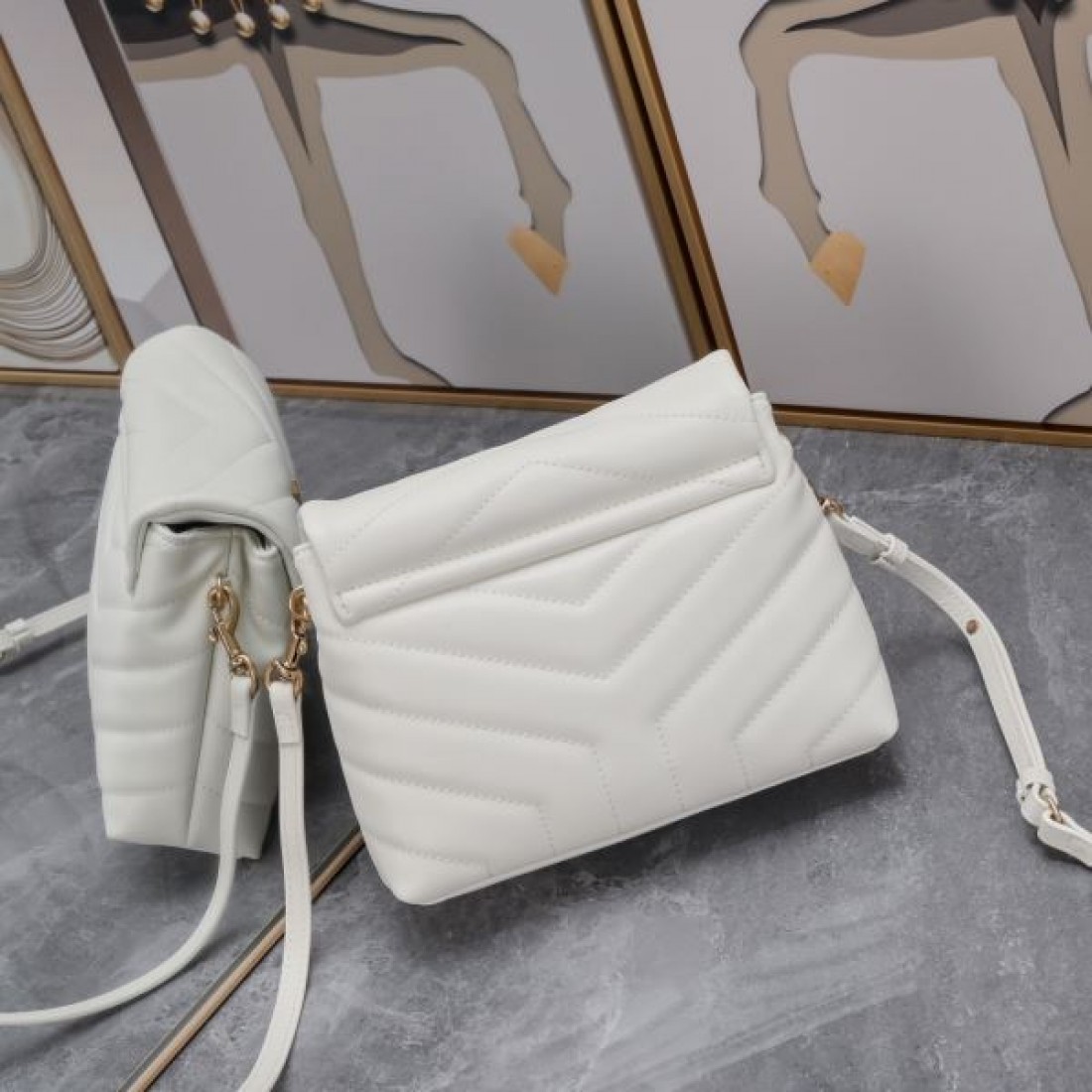 2024SS 今年夏季１番 YSL イヴ サンローラン ショルダーバッグ - 画像 (7)