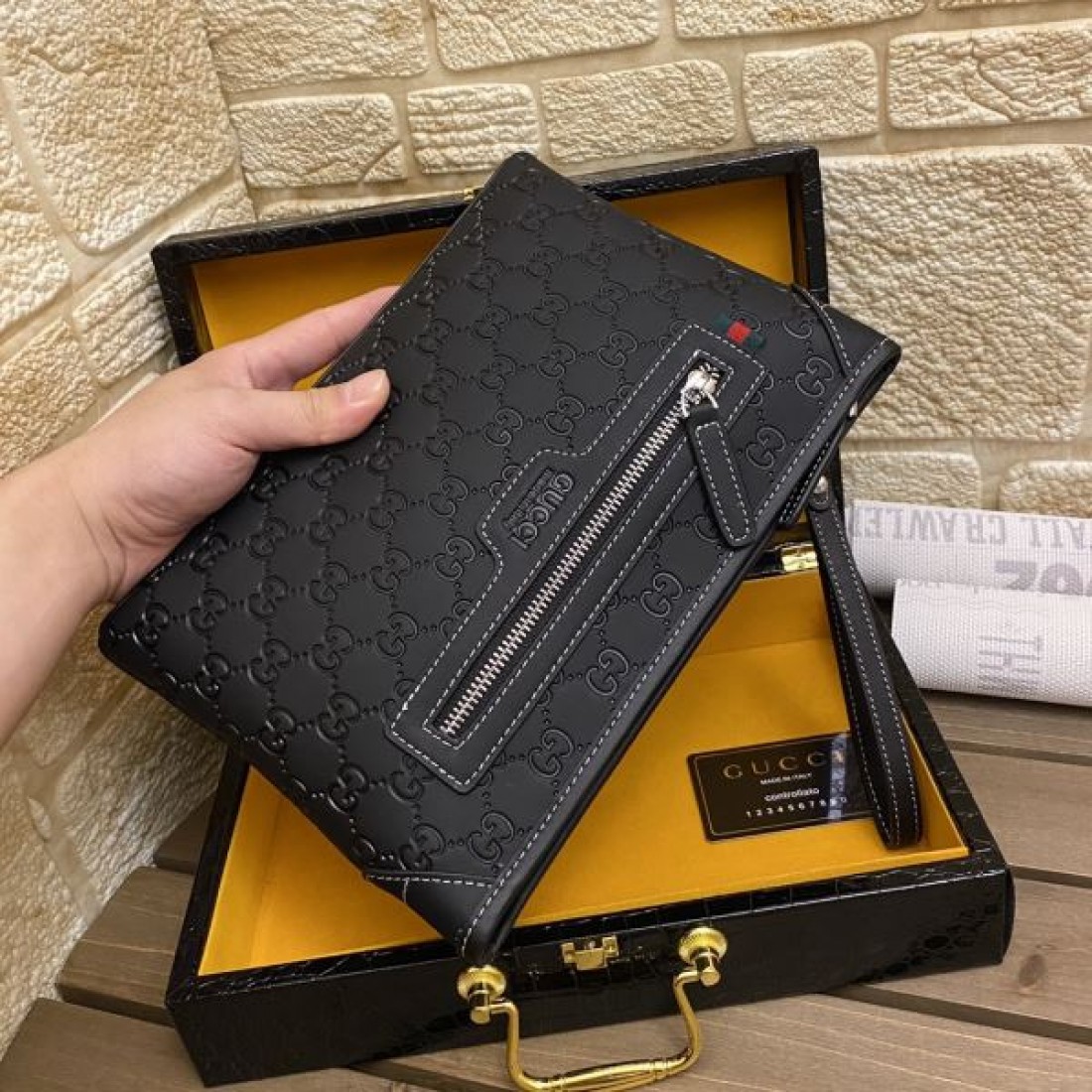 2024SS 今季爆発的な人気定番商品 GUCCI グッチ クラッチバッグ - 画像 (7)